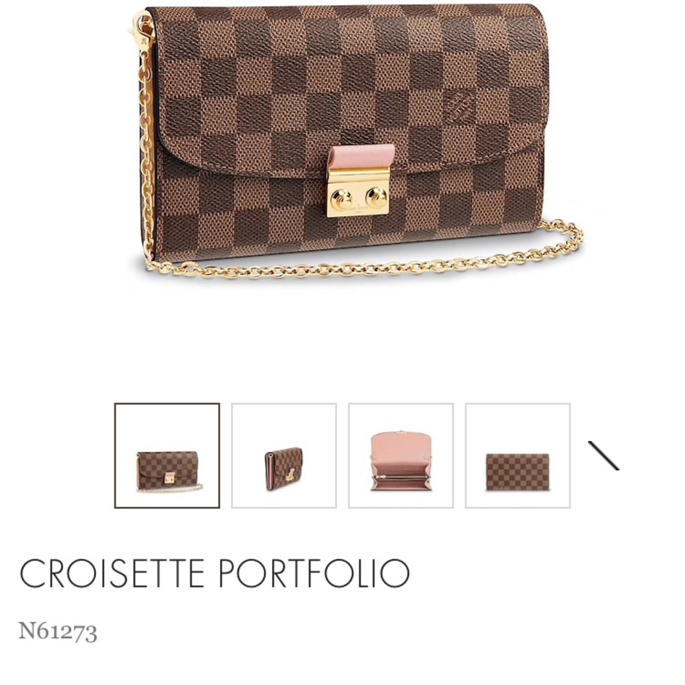 LOUIS VUITTON CROISETTE PORTFOLIO - Picture 5 of 8